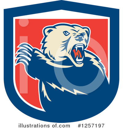 Grizzly Clipart #1257197 by patrimonio