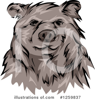 Bear Clipart #1259837 by BNP Design Studio
