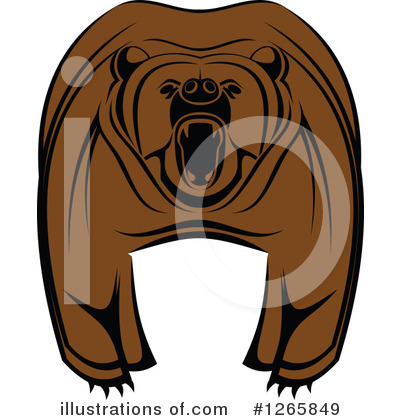Royalty-Free (RF) Bear Clipart Illustration by Vector Tradition SM - Stock Sample #1265849