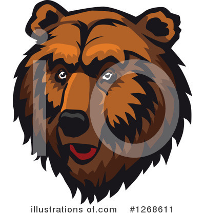 Royalty-Free (RF) Bear Clipart Illustration by Vector Tradition SM - Stock Sample #1268611