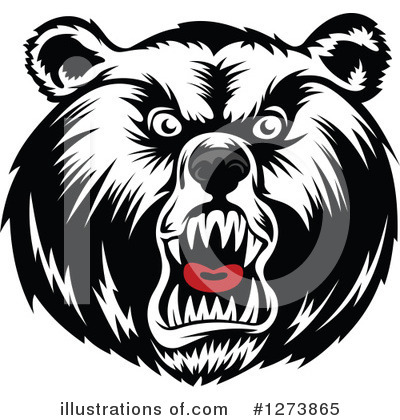 Royalty-Free (RF) Bear Clipart Illustration by Vector Tradition SM - Stock Sample #1273865