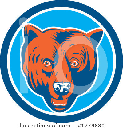 Grizzly Clipart #1276880 by patrimonio