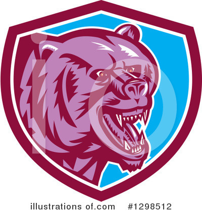 Grizzly Clipart #1298512 by patrimonio