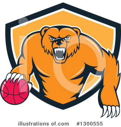 Royalty-Free (RF) Bear Clipart Illustration by patrimonio - Stock Sample #1300555