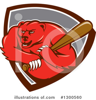 Royalty-Free (RF) Bear Clipart Illustration by patrimonio - Stock Sample #1300560