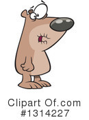Bear Clipart #1314227 by toonaday