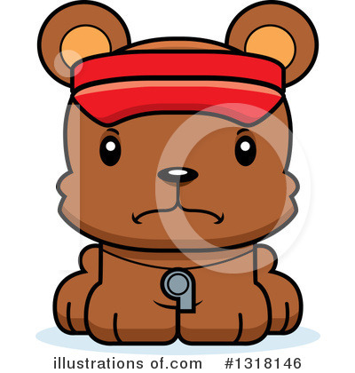 Royalty-Free (RF) Bear Clipart Illustration by Cory Thoman - Stock Sample #1318146
