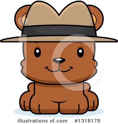 Royalty-Free (RF) Bear Clipart Illustration by Cory Thoman - Stock Sample #1318178