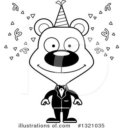 Royalty-Free (RF) Bear Clipart Illustration by Cory Thoman - Stock Sample #1321035