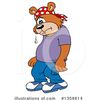 Bear Clipart #1358814 by LaffToon
