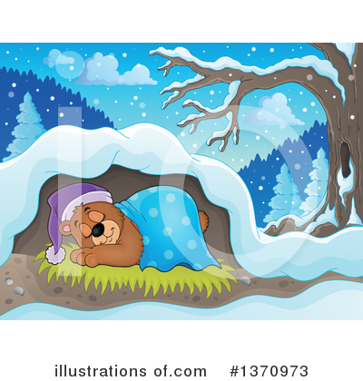 Royalty-Free (RF) Bear Clipart Illustration by visekart - Stock Sample #1370973