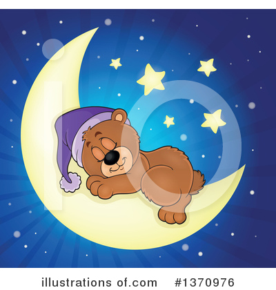 Royalty-Free (RF) Bear Clipart Illustration by visekart - Stock Sample #1370976