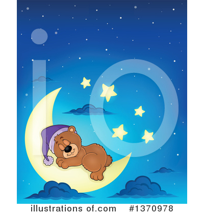 Royalty-Free (RF) Bear Clipart Illustration by visekart - Stock Sample #1370978