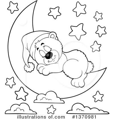 Royalty-Free (RF) Bear Clipart Illustration by visekart - Stock Sample #1370981