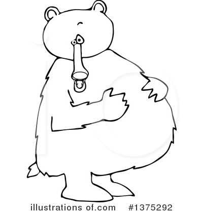 Royalty-Free (RF) Bear Clipart Illustration by djart - Stock Sample #1375292