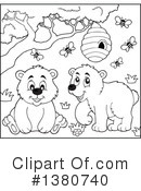 Bear Clipart #1380740 by visekart