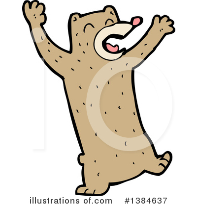 Royalty-Free (RF) Bear Clipart Illustration by lineartestpilot - Stock Sample #1384637