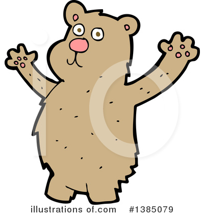 Royalty-Free (RF) Bear Clipart Illustration by lineartestpilot - Stock Sample #1385079