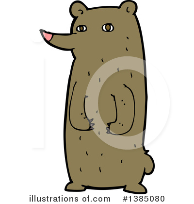 Royalty-Free (RF) Bear Clipart Illustration by lineartestpilot - Stock Sample #1385080