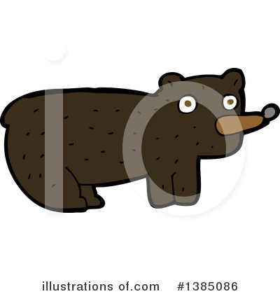 Royalty-Free (RF) Bear Clipart Illustration by lineartestpilot - Stock Sample #1385086