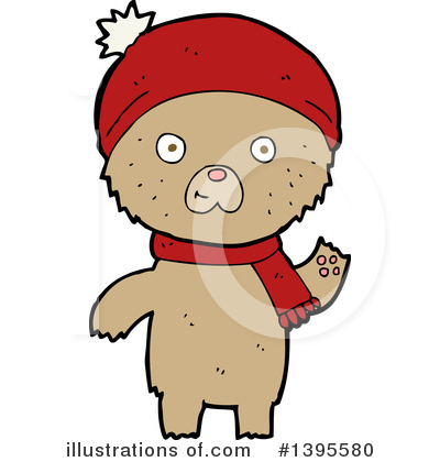 Royalty-Free (RF) Bear Clipart Illustration by lineartestpilot - Stock Sample #1395580