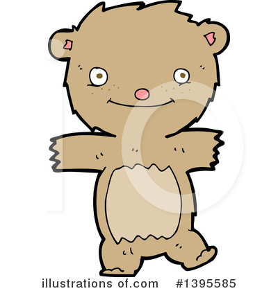 Royalty-Free (RF) Bear Clipart Illustration by lineartestpilot - Stock Sample #1395585