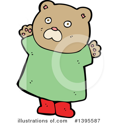 Royalty-Free (RF) Bear Clipart Illustration by lineartestpilot - Stock Sample #1395587