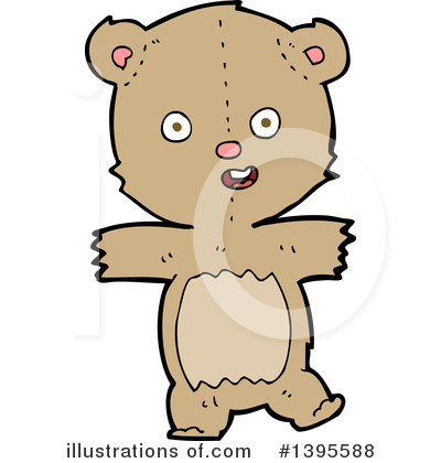Royalty-Free (RF) Bear Clipart Illustration by lineartestpilot - Stock Sample #1395588