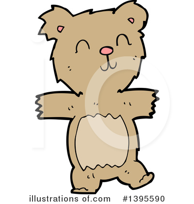 Royalty-Free (RF) Bear Clipart Illustration by lineartestpilot - Stock Sample #1395590
