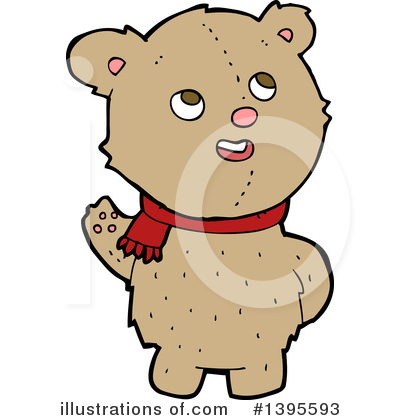 Royalty-Free (RF) Bear Clipart Illustration by lineartestpilot - Stock Sample #1395593