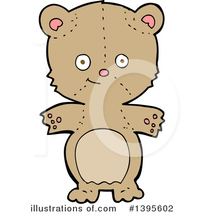 Royalty-Free (RF) Bear Clipart Illustration by lineartestpilot - Stock Sample #1395602