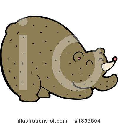 Royalty-Free (RF) Bear Clipart Illustration by lineartestpilot - Stock Sample #1395604