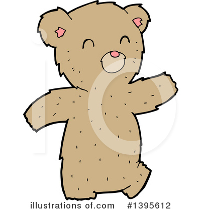 Royalty-Free (RF) Bear Clipart Illustration by lineartestpilot - Stock Sample #1395612