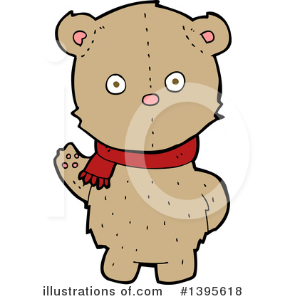 Royalty-Free (RF) Bear Clipart Illustration by lineartestpilot - Stock Sample #1395618