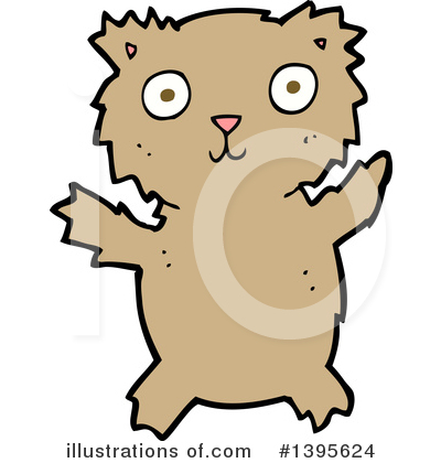 Royalty-Free (RF) Bear Clipart Illustration by lineartestpilot - Stock Sample #1395624