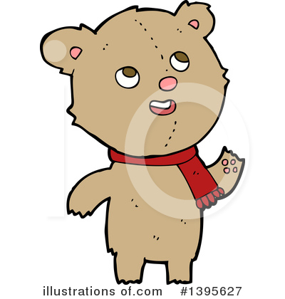 Royalty-Free (RF) Bear Clipart Illustration by lineartestpilot - Stock Sample #1395627