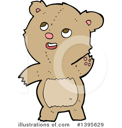 Royalty-Free (RF) Bear Clipart Illustration by lineartestpilot - Stock Sample #1395629