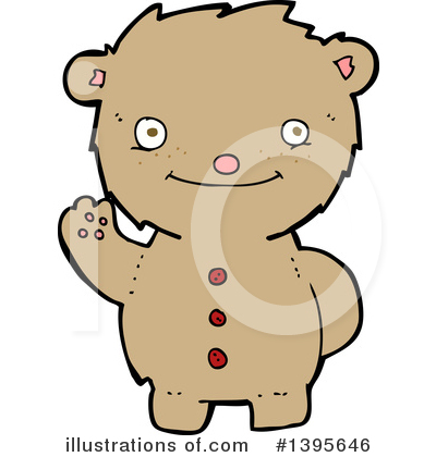Royalty-Free (RF) Bear Clipart Illustration by lineartestpilot - Stock Sample #1395646