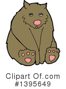 Bear Clipart #1395649 by lineartestpilot