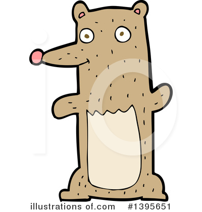 Royalty-Free (RF) Bear Clipart Illustration by lineartestpilot - Stock Sample #1395651