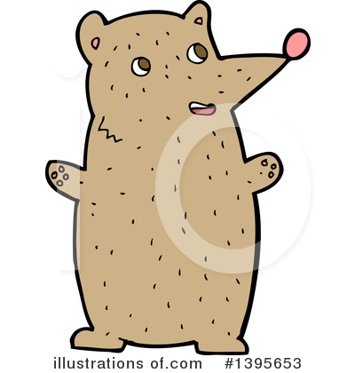 Royalty-Free (RF) Bear Clipart Illustration by lineartestpilot - Stock Sample #1395653