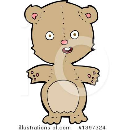 Royalty-Free (RF) Bear Clipart Illustration by lineartestpilot - Stock Sample #1397324
