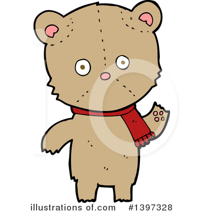 Royalty-Free (RF) Bear Clipart Illustration by lineartestpilot - Stock Sample #1397328