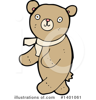 Royalty-Free (RF) Bear Clipart Illustration by lineartestpilot - Stock Sample #1401061