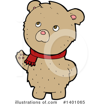 Royalty-Free (RF) Bear Clipart Illustration by lineartestpilot - Stock Sample #1401065