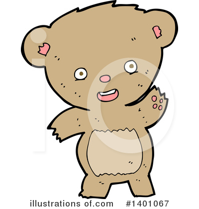 Royalty-Free (RF) Bear Clipart Illustration by lineartestpilot - Stock Sample #1401067