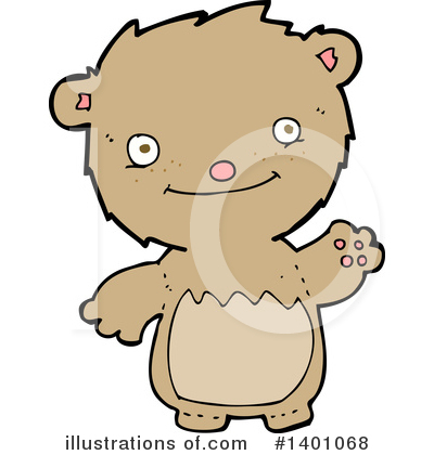 Royalty-Free (RF) Bear Clipart Illustration by lineartestpilot - Stock Sample #1401068
