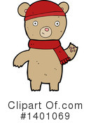 Bear Clipart #1401069 by lineartestpilot