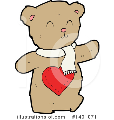 Royalty-Free (RF) Bear Clipart Illustration by lineartestpilot - Stock Sample #1401071