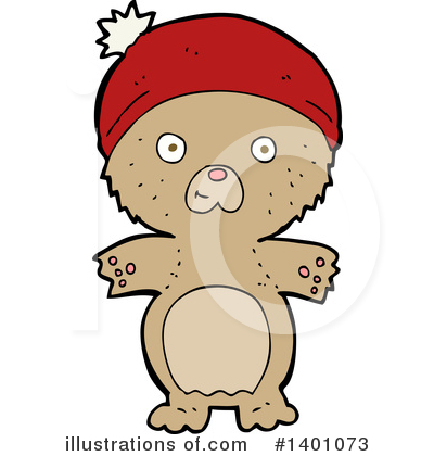 Royalty-Free (RF) Bear Clipart Illustration by lineartestpilot - Stock Sample #1401073